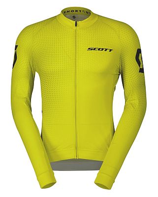 Превью  Велоджерси с длинным рукавом SCOTT RC Pro Sulphur Yellow/Black